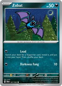 Zubat (27) - SV: Shrouded Fable (SFA)