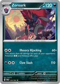 Zoroark (32) - SV: Shrouded Fable (SFA)