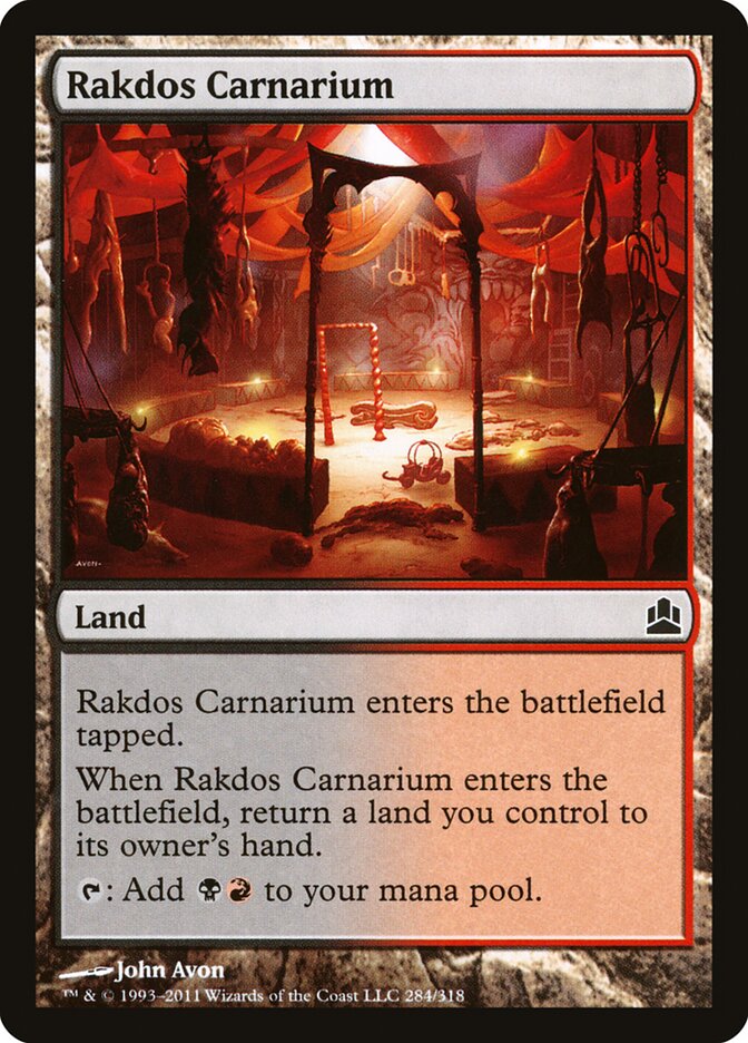Rakdos Carnarium (284) - Commander 2011 (CMD)