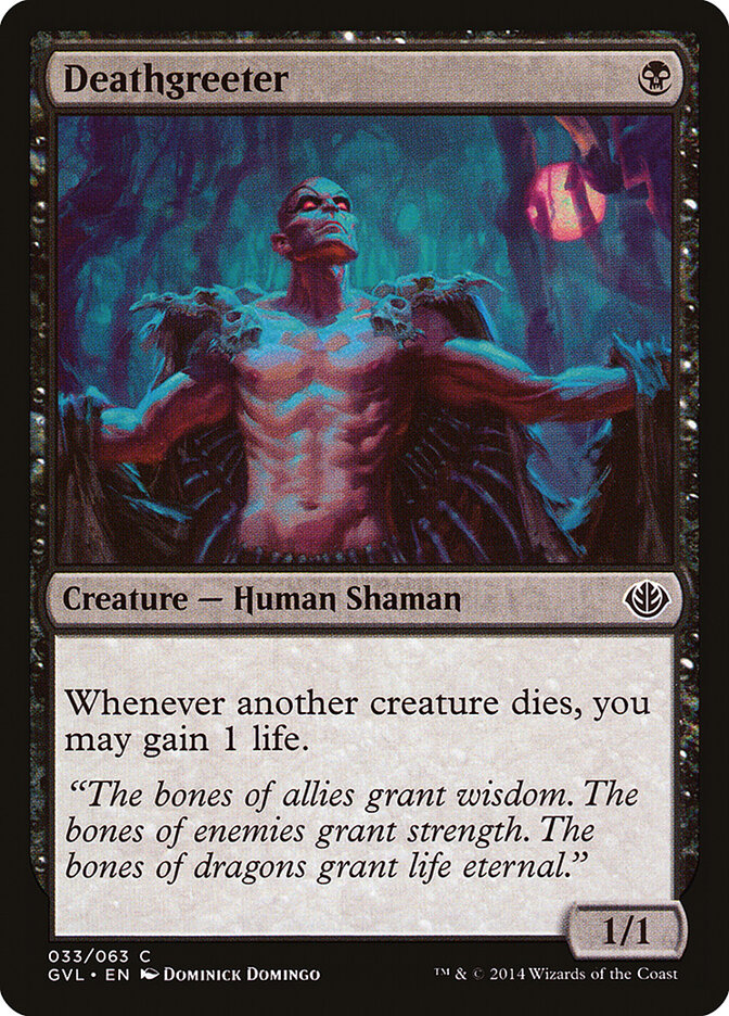Deathgreeter (33) - Duel Decks Anthology: Garruk vs. Liliana (GVL)