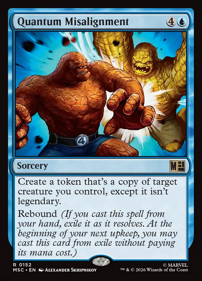 Quantum Misalignment (152) - Marvel Super Heroes Commander (MSC)