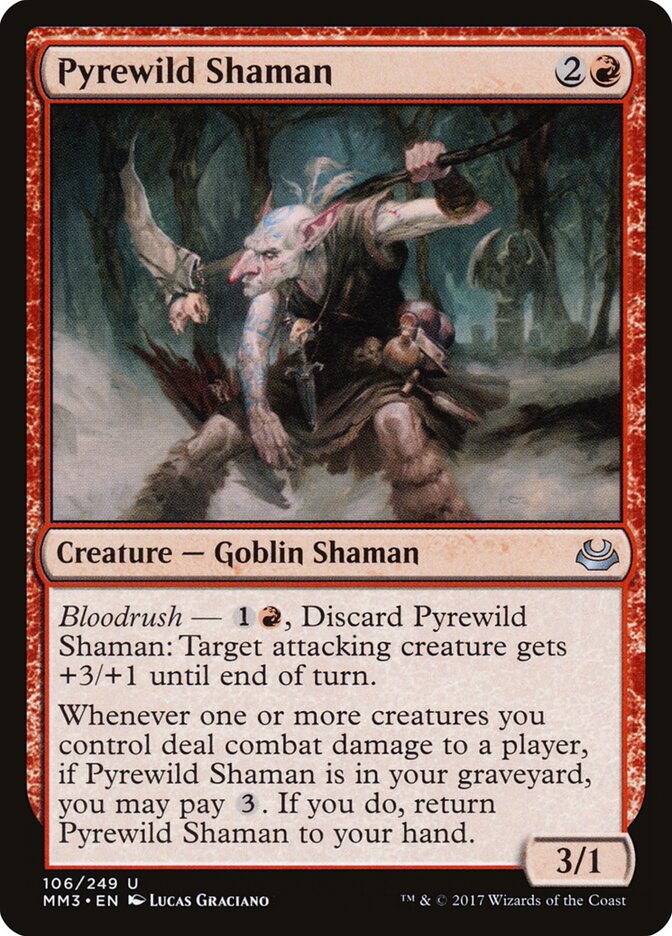Pyrewild Shaman (106) - Modern Masters 2017 (MM3)
