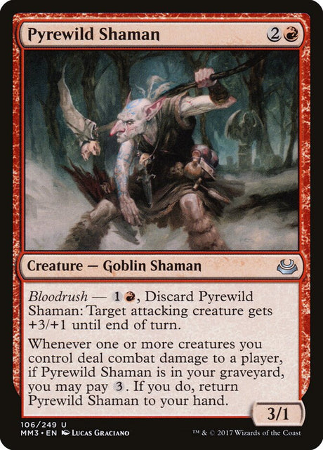 Pyrewild Shaman (106) - Modern Masters 2017 (MM3)