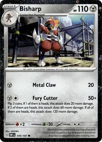 Bisharp - 149/197 (Cosmos Holo) (149) - Miscellaneous Cards & Products (MCAP)