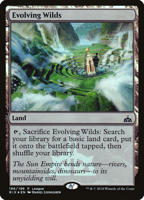 Evolving Wilds (186) - Rivals of Ixalan Promos (PRIX)