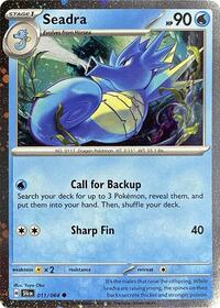 Seadra - 011/064 (Cosmos Holo) (11) - Miscellaneous Cards & Products (MCAP)