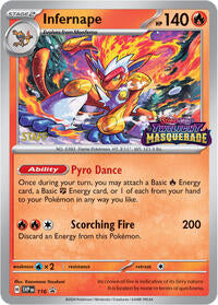 Infernape - 116 (Prerelease) (116) - SV: Scarlet & Violet Promo Cards (SVP)