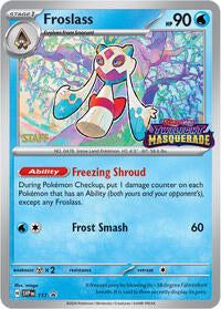 Froslass - 117 (Prerelease) (117) - SV: Scarlet & Violet Promo Cards (SVP)