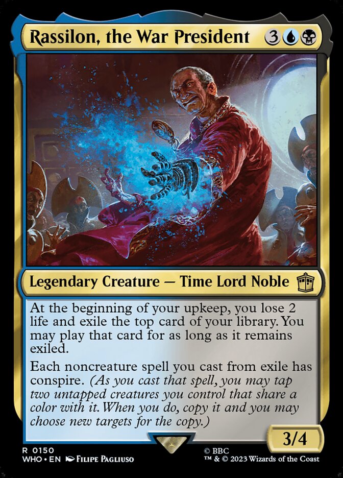 Rassilon, the War President (150) - Doctor Who (WHO)