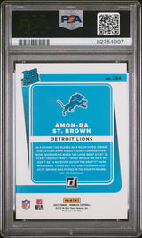 2021 Panini Donruss #284 Amon-Ra St. Brown PSA 10