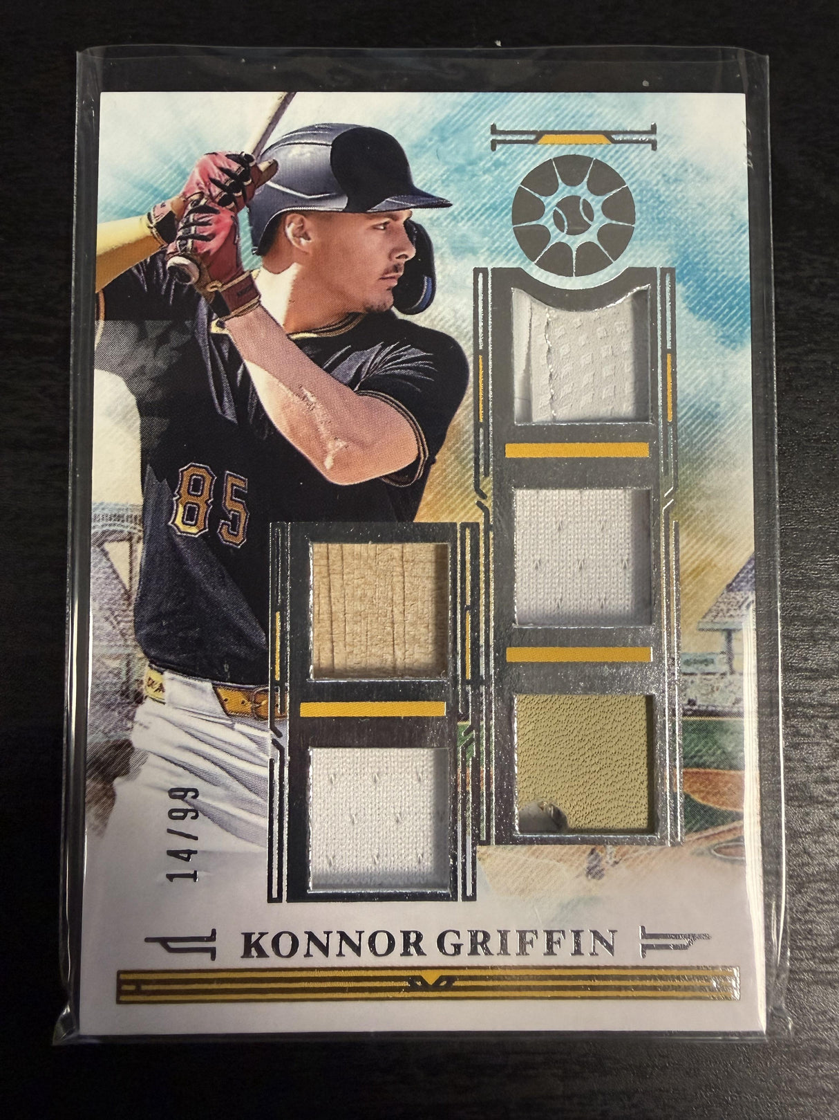 2025 Panini Boys of Summer Konnor Griffin Five Tool Player Materials /99