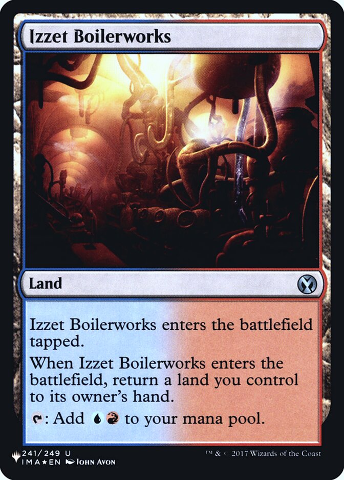 Izzet Boilerworks (IMA-241) - The List (PLST)