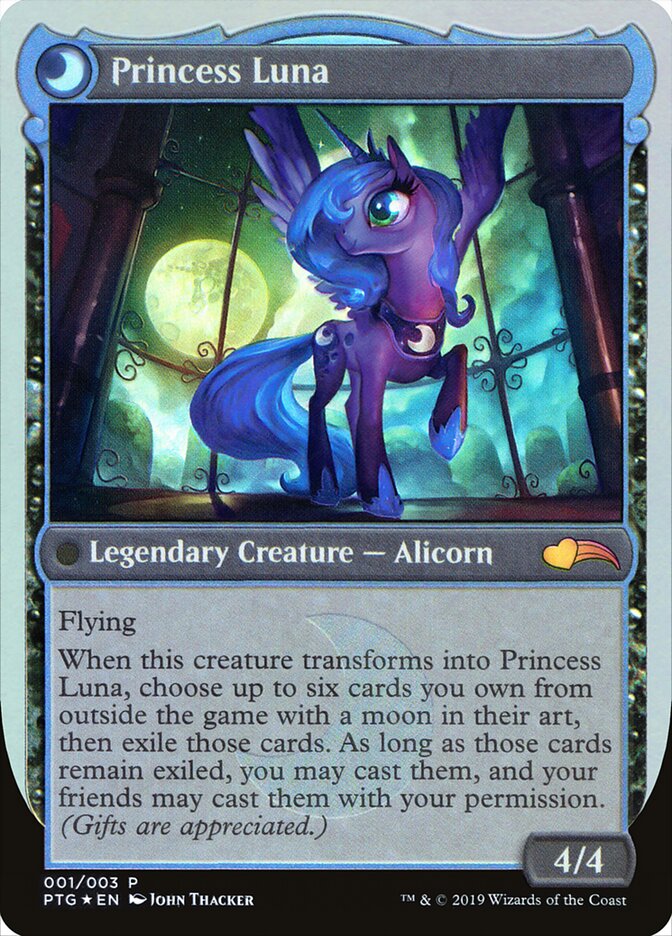 Nightmare Moon // Princess Luna (1) - Ponies: The Galloping (PTG)