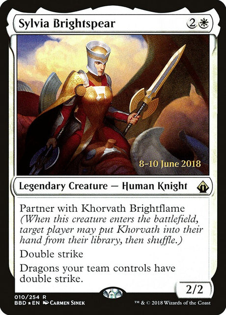 Sylvia Brightspear (10s) - Battlebond Promos (PBBD)