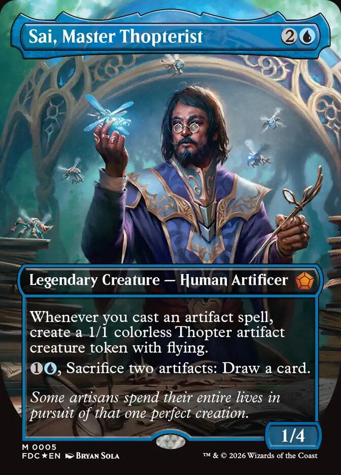 Sai, Master Thopterist (5) - Foundations Commander (FDC)