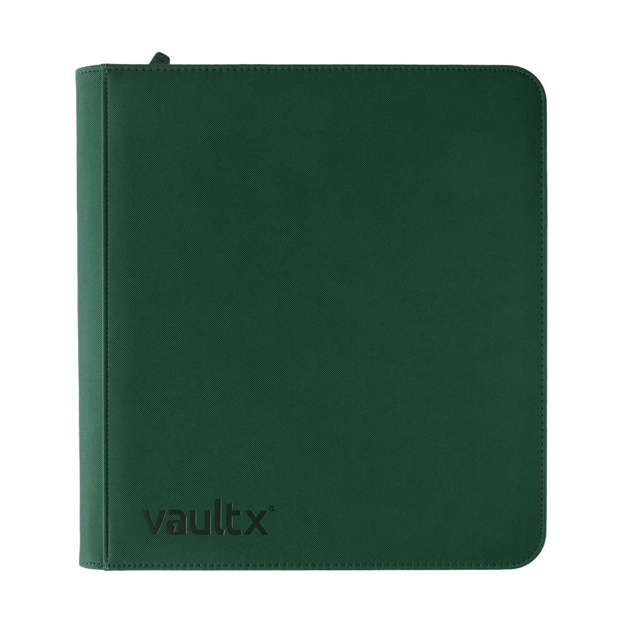 Vault X 12-Pocket Zip Binder - Forest Green