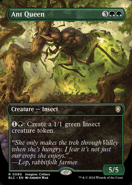 Ant Queen (80) - Bloomburrow Commander (BLC)