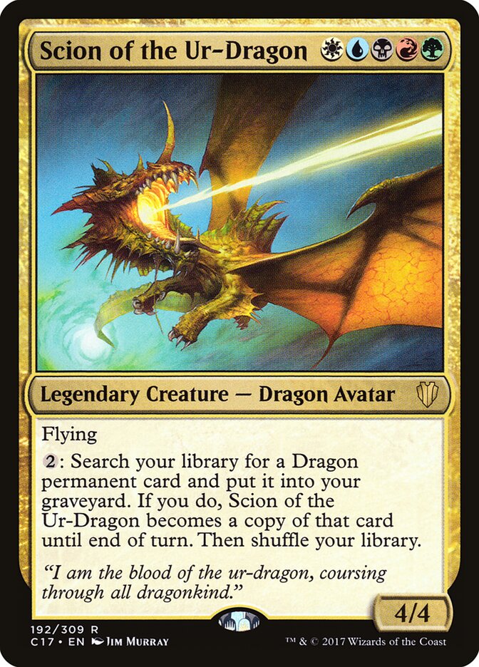 Scion of the Ur-Dragon (192) - Commander 2017 (C17)