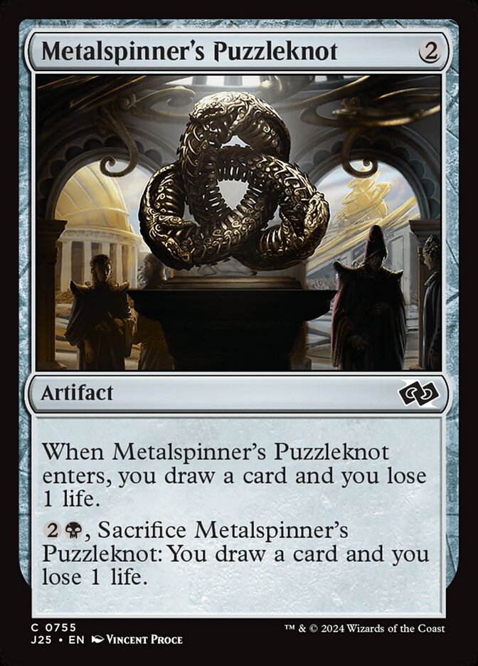 Metalspinner's Puzzleknot (755) - Foundations Jumpstart (J25)