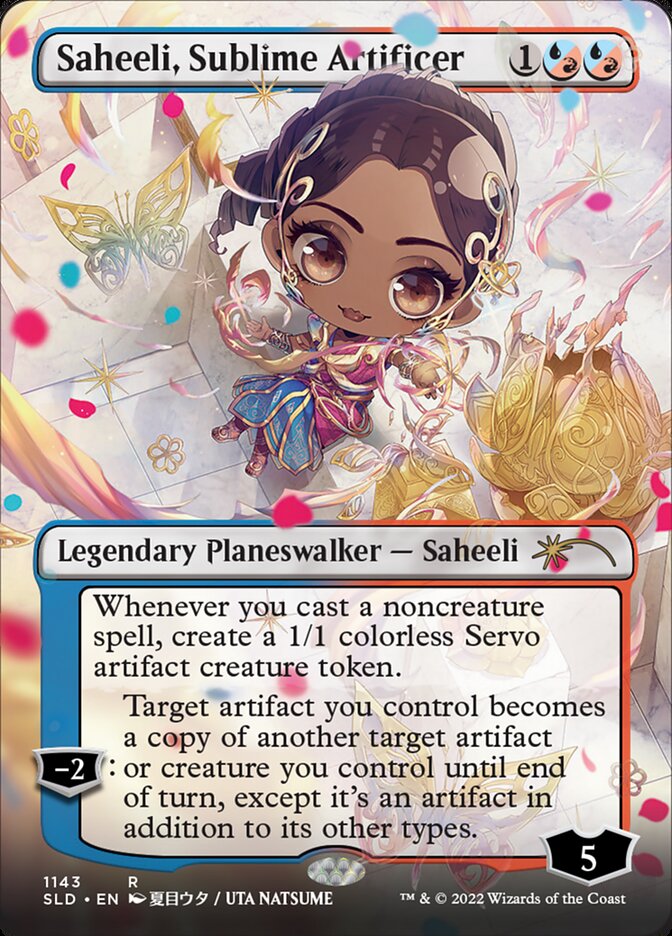 Saheeli, Sublime Artificer (1143) - Secret Lair Drop (SLD)