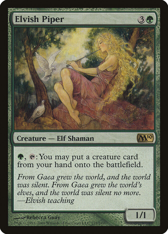 Elvish Piper (177) - Magic 2010 (M10)