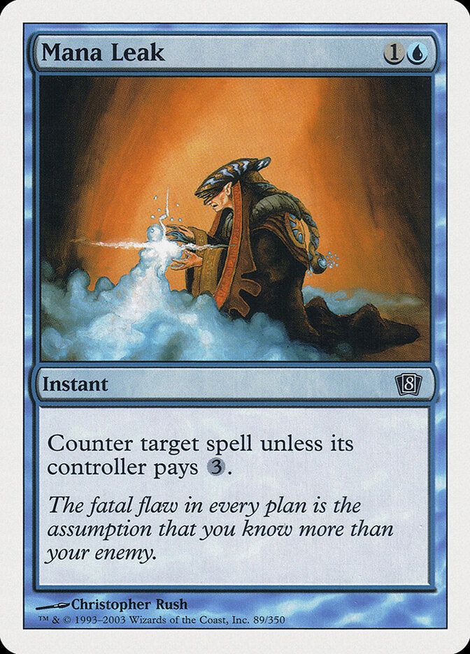 Mana Leak (89) - Eighth Edition (8ED)