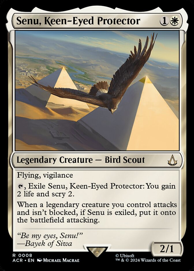 Senu, Keen-Eyed Protector (8) - Assassin's Creed (ACR)
