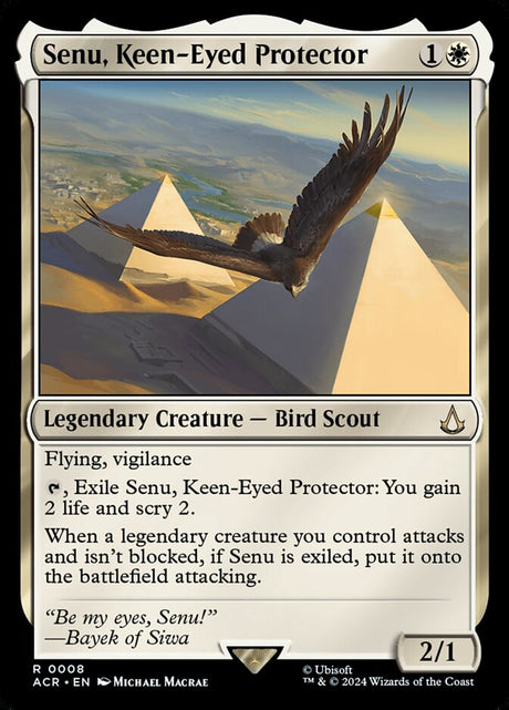Senu, Keen-Eyed Protector (8) - Assassin's Creed (ACR)