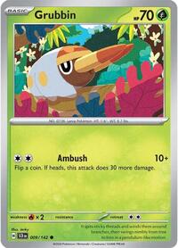 Grubbin (9) - SV07: Stellar Crown (SCR)