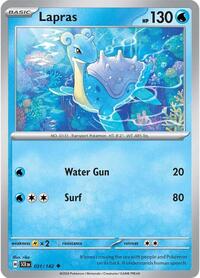 Lapras (31) - SV07: Stellar Crown (SCR)