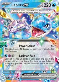 Lapras ex (32) - SV07: Stellar Crown (SCR)