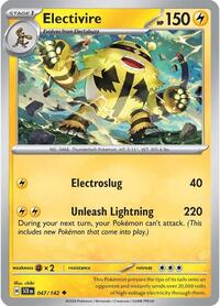 Electivire (47) - SV07: Stellar Crown (SCR)