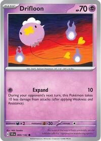 Drifloon (60) - SV07: Stellar Crown (SCR)