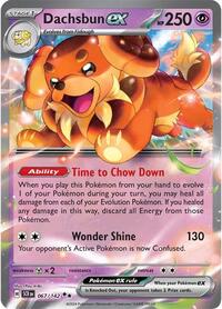 Dachsbun ex (67) - SV07: Stellar Crown (SCR)