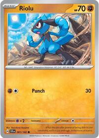 Riolu (81) - SV07: Stellar Crown (SCR)