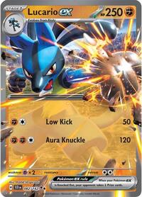 Lucario ex (82) - SV07: Stellar Crown (SCR)