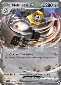 Melmetal ex (105) - SV07: Stellar Crown (SCR)