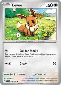 Eevee (113) - SV07: Stellar Crown (SCR)