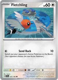 Fletchling (121) - SV07: Stellar Crown (SCR)