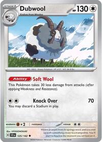Dubwool (125) - SV07: Stellar Crown (SCR)