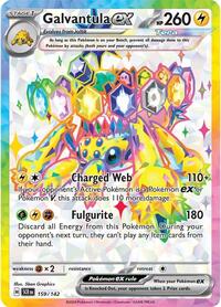 Galvantula ex (159) - SV07: Stellar Crown (SCR)