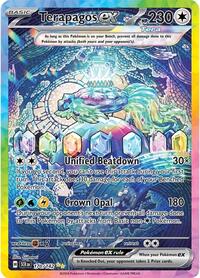 Terapagos ex (170) - SV07: Stellar Crown (SCR)