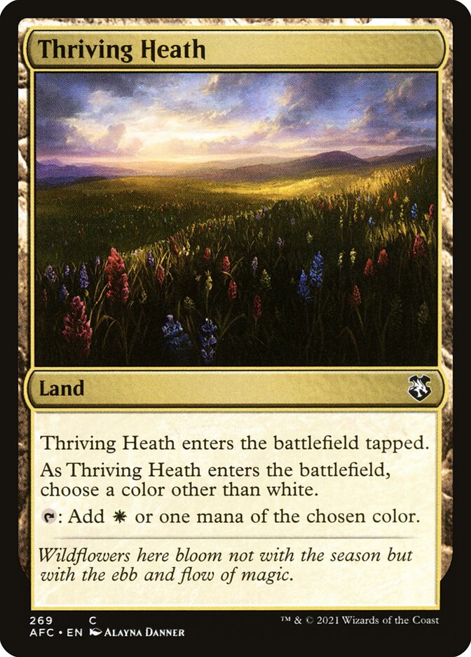 Thriving Heath (269) - Forgotten Realms Commander (AFC)