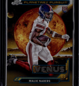2024 Topps Chrome Cosmic #PPV-MN Malik Nabers Planetary Pursuit Venus