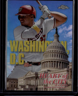 2022 Topps Chrome #HOC-6 Juan Soto Heart of the City Gold Refractor