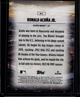 2025 Topps #HA-2 Ronald Acuña Jr. Home Field Advantage
