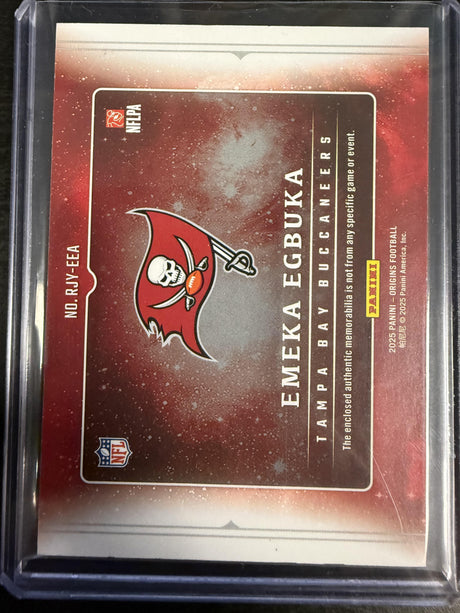 2025 Panini Origins #RJY-EEA Emeka Egbuka Rookie Jumbo Jerseys