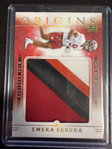 2025 Panini Origins #RJY-EEA Emeka Egbuka Rookie Jumbo Jerseys