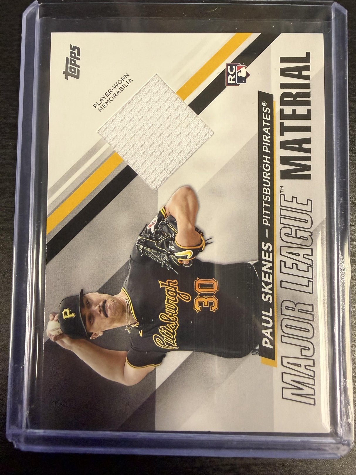 2024 Topps Update #MLMU-PS Paul Skenes Major League Materials Relics