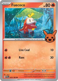 Fuecoco (23) - Trick or Trade BOOster Bundle 2024 (TTBB24)
